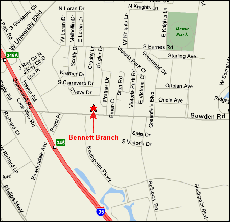 Bennett Branch Map