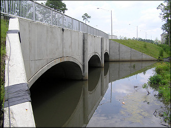 Gate Parkway Bridge over the swamp
